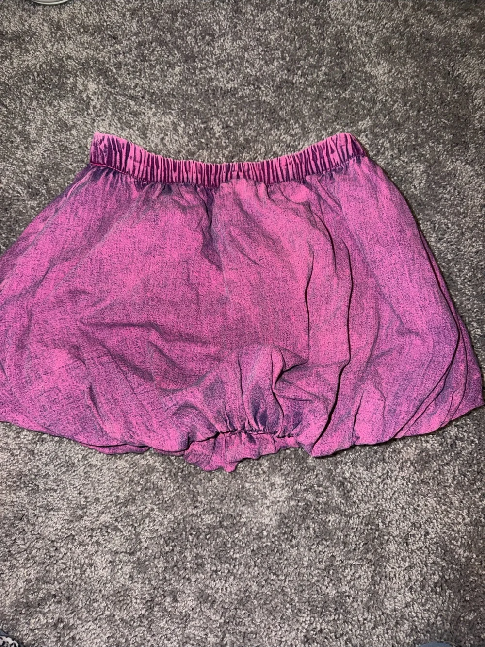 GAP Kids Pink Denim Bubble Skirt
